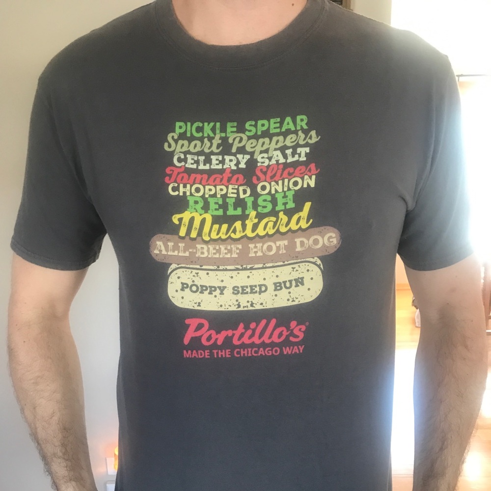 Portillos rare t-shirt